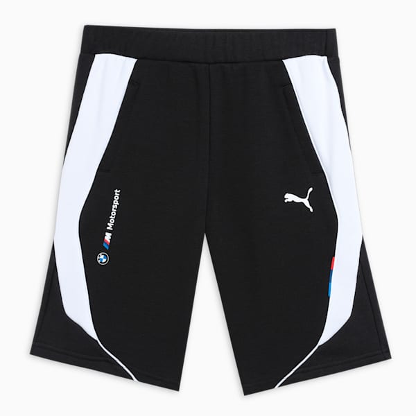 BMW M Motorsport Youth Sweat Shorts, PUMA Black, extralarge-IND