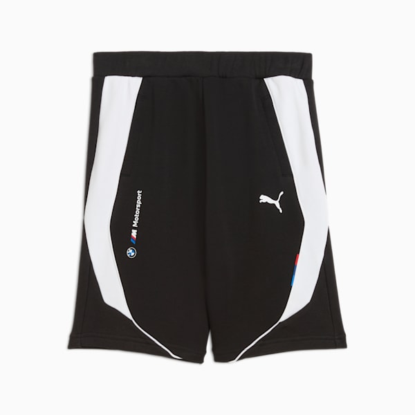 BMW M Motorsport Big Kids' Sweat Shorts, PUMA Black, extralarge