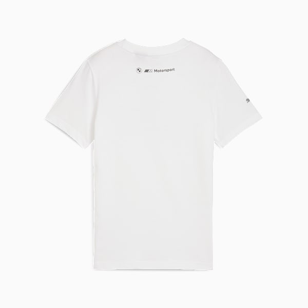Playera BMW M Motorsport Car para adolescentes, PUMA White, extralarge