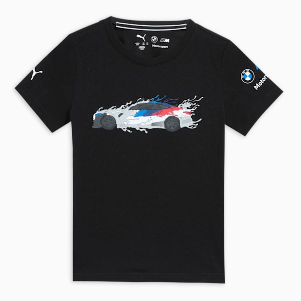 BMW M Motorsport Kid's Tee, PUMA Black, extralarge-IND