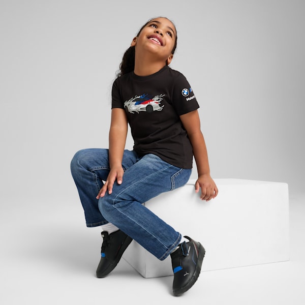 BMW M Motorsport Kid's Tee, PUMA Black, extralarge-IND