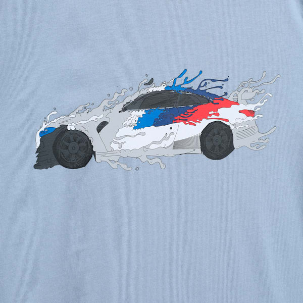 BMW M Motorsport Kid's Tee, Blue Wash, extralarge-IND