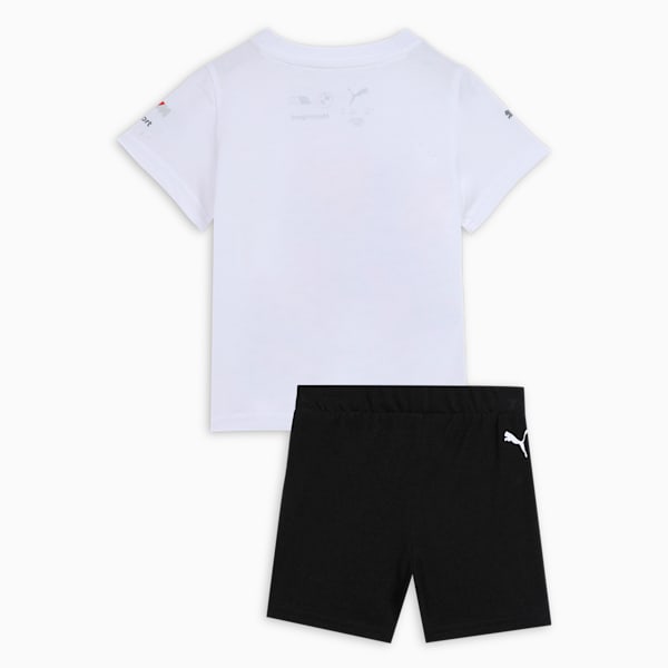 BMW M Motorsport Short Sleeves Toddlers' Set, PUMA White, extralarge-IND
