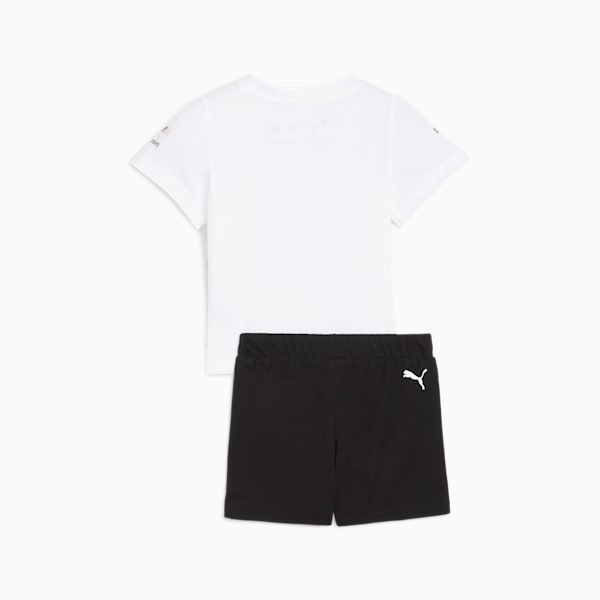 2-Piece BMW M Motorsport Toddlers' Short Sleeves Set, PUMA White, extralarge