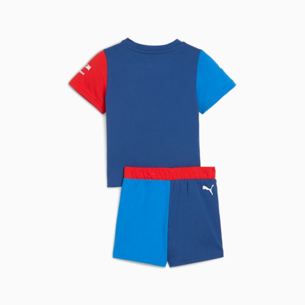 2-Piece BMW M Motorsport Toddlers' Short Sleeves Set, Pro Blue-M Color, extralarge