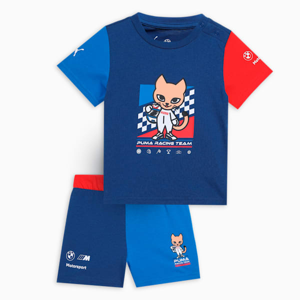 BMW M Motorsport Short Sleeves Toddlers' Set, Pro Blue-M Color, extralarge-IND