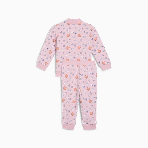 2-Piece BMW M Motorsport Toddlers' Patterned Jogger Set, Rose Mauve-AOP, extralarge