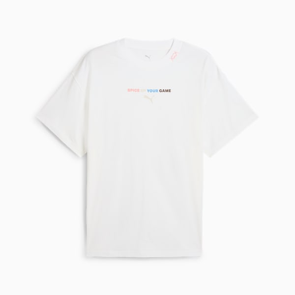 Playera Spicy Dylan para hombre, PUMA White, extralarge