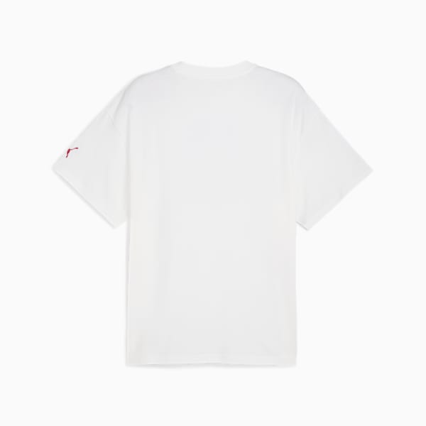 Dylan Exhibit Men's Basketball Tee, PUMA White, extralarge