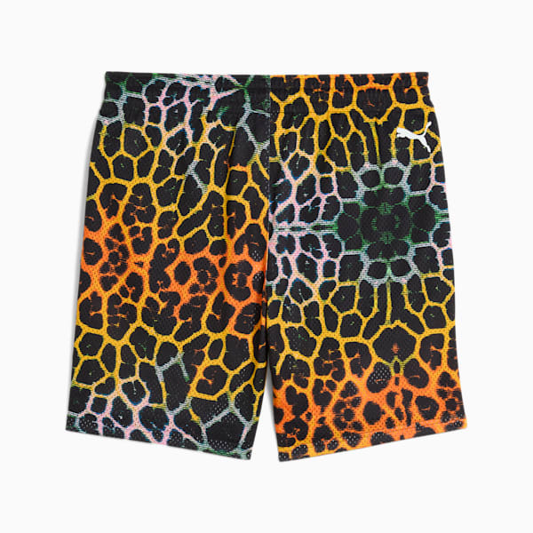 PUMA x LAMELO BALL Alien Skin Men's Basketball Shorts, PUMA Black-AOP, extralarge