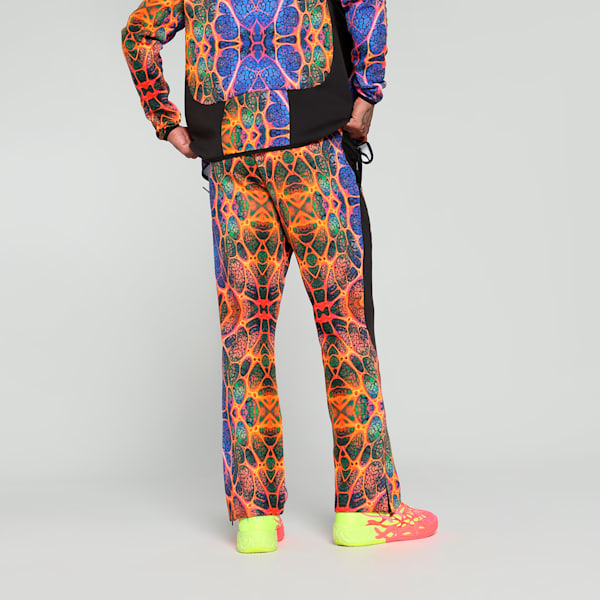 Melo Alien Skins Dime Men's Basketball Pants, PUMA Black-AOP, extralarge-IND