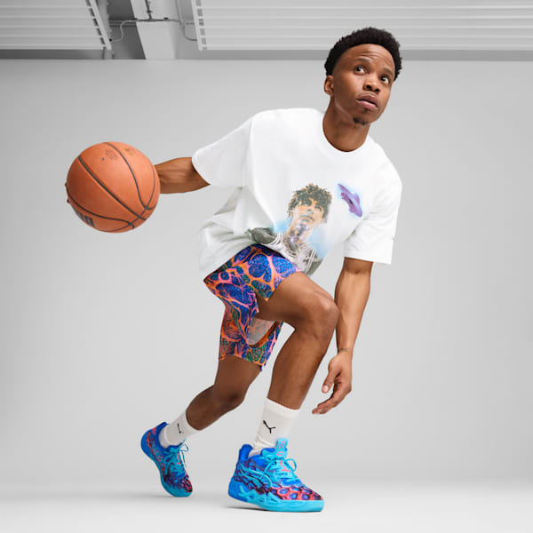 PUMA x LAMELO BALL Alien Skin Men's Basketball Tee, PUMA White, extralarge