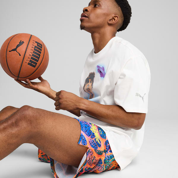 PUMA x LAMELO BALL Alien Skin Men's Basketball Tee, PUMA White, extralarge