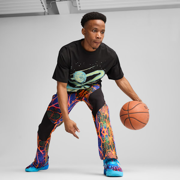PUMA x LAMELO BALL Alien Skin Men's Basketball Tee, PUMA Black, extralarge