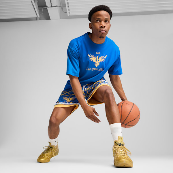 PUMA x LAMELO Golden Child Men's Basketball Tee, PUMA Team Royal, extralarge