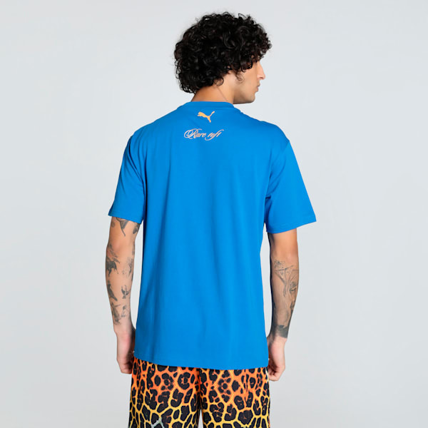Melo Golden Men's Oversized Basketball Tee, PUMA Team Royal, extralarge-IND