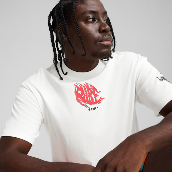 Playera de básquet Melo Phoenix II para hombre, PUMA White, extralarge