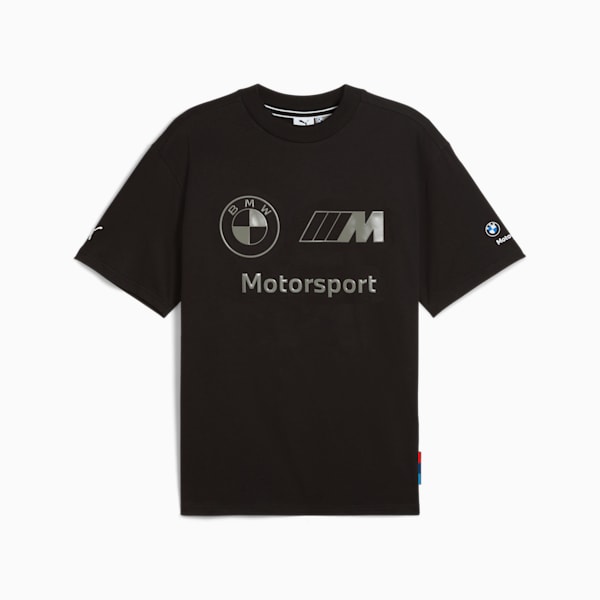 メンズ BMW MMS スタックド リュクス ロゴ 半袖 Tシャツ 2, PUMA Black, extralarge-JPN