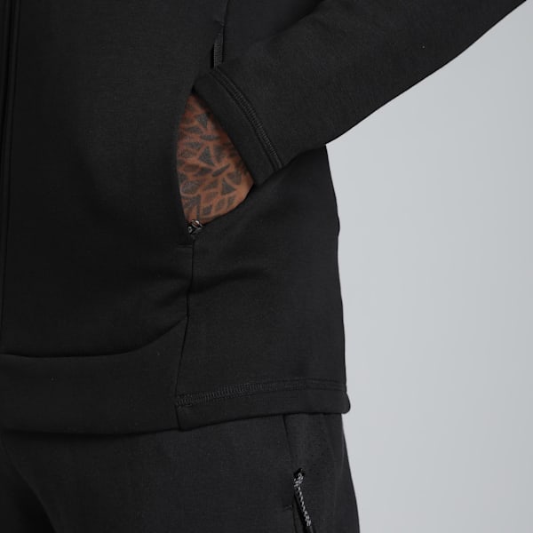 Caution Evostripe Cross Men's Basketball Jacket, PUMA Black, extralarge-IND