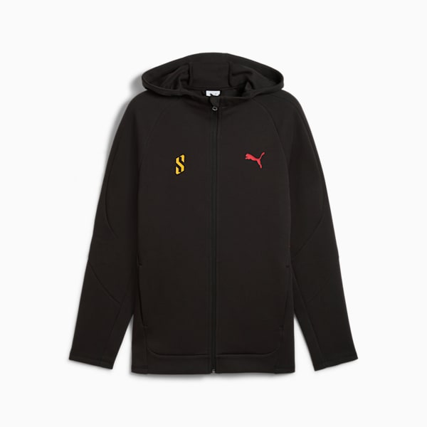 Caution Evostripe Cross Men's Basketball Jacket, PUMA Black, extralarge