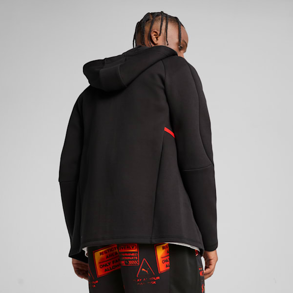 Caution Evostripe Cross Men's Basketball Jacket, PUMA Black, extralarge