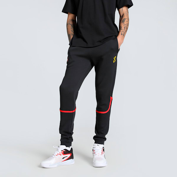Caution Evo Cross Men's Basketball Shorts, PUMA Black, extralarge-IND