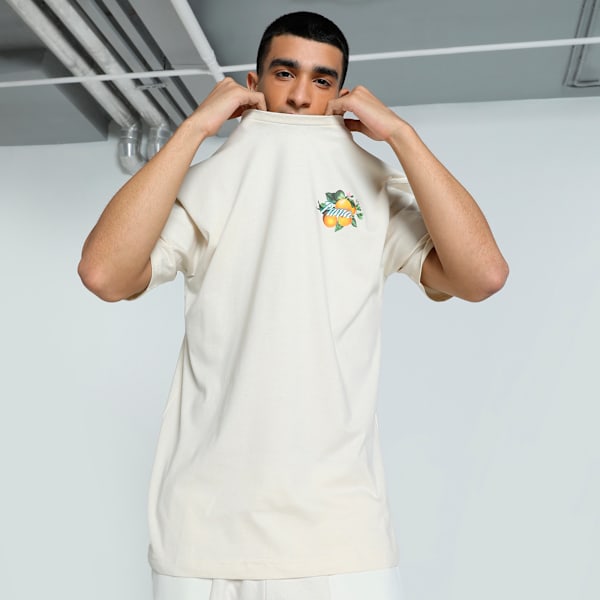 GRAPHICS Fruity Relaxed Fit Tee, Alpine Snow, extralarge-IND