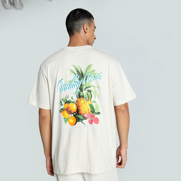 GRAPHICS Fruity Relaxed Fit Tee, Alpine Snow, extralarge-IND