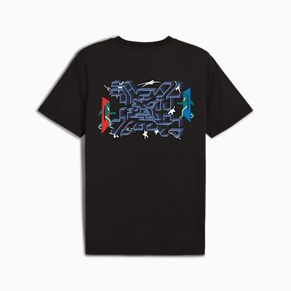 Playera PUMA x SQUID GAME para hombre, PUMA Black, extralarge