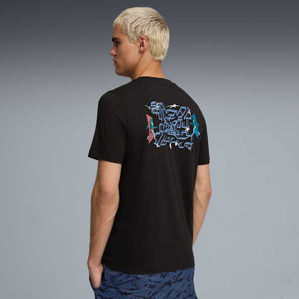 Playera PUMA x SQUID GAME para hombre, PUMA Black, extralarge