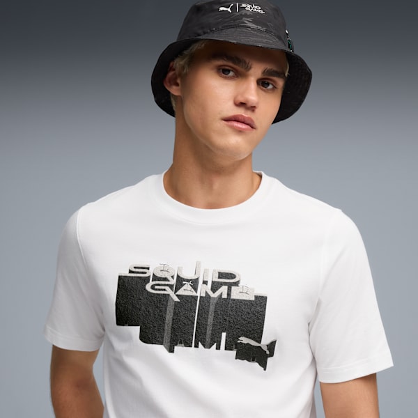 PUMA X Squid Game Tee Men, PUMA White, extralarge