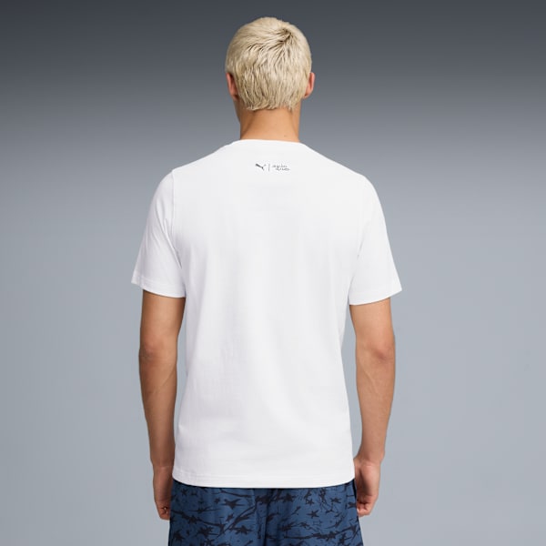 Playera PUMA x SQUID GAME para hombre, PUMA White, extralarge