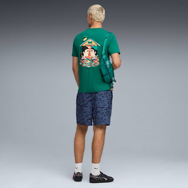 Playera PUMA x SQUID GAME para hombre, Wild Green, extralarge