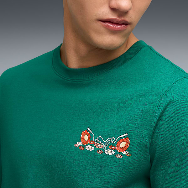Playera PUMA x SQUID GAME para hombre, Wild Green, extralarge