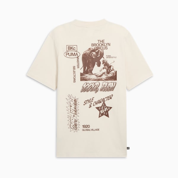 Playera PUMA x THE BROOKLYN CIRCUS para hombre, Alpine Snow, extralarge