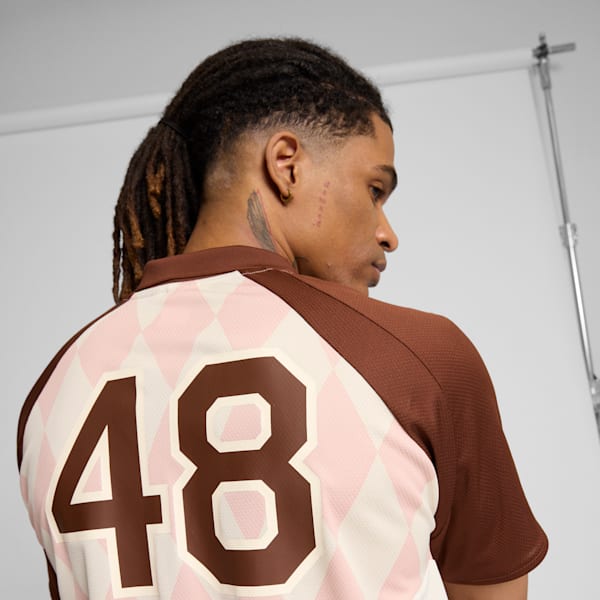 PUMA x THE BROOKLYN CIRCUS Men's Soccer Jersey, Alpine Snow, extralarge
