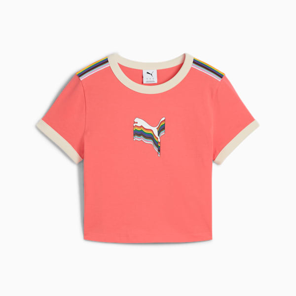 Playera mujer EQUAL LOVE CONFEDERATION, Peach Frost, extralarge