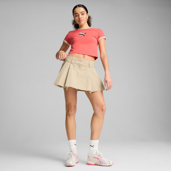 Playera mujer EQUAL LOVE CONFEDERATION, Peach Frost, extralarge