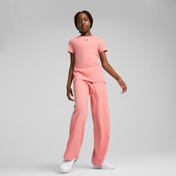 Playera GRAPHICS Rib para adolescentes, Pink Fruit, extralarge