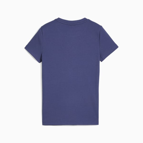 Graphics Big Kids' Ribbed Tee, Blue Crystal, extralarge