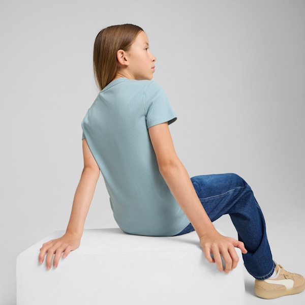 Graphics Big Kids' Ribbed Tee, Modern Mint, extralarge