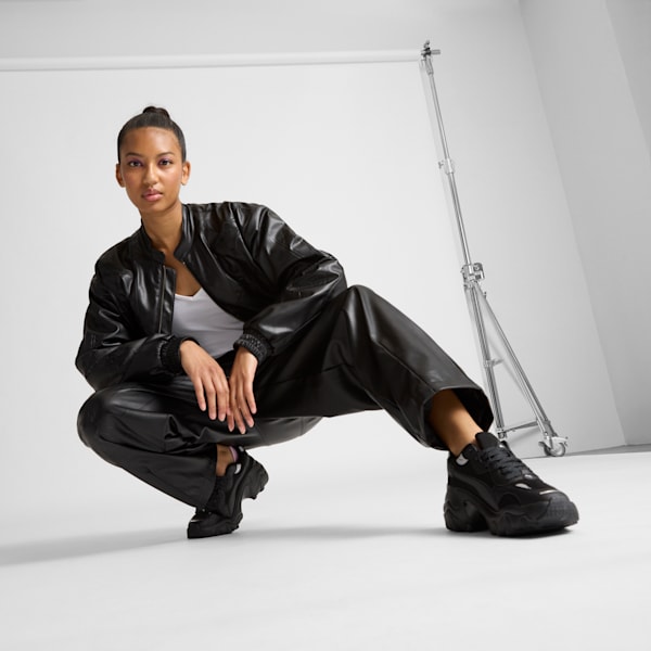 Super PUMA Pleather Pants, PUMA Black, extralarge