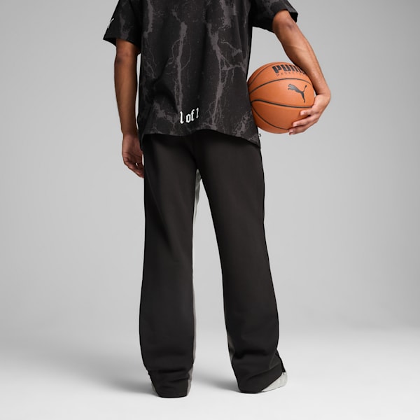 Pants PUMA HOOPS x LAFRANCÉ Written in Chrome Hombre, PUMA Black, extralarge