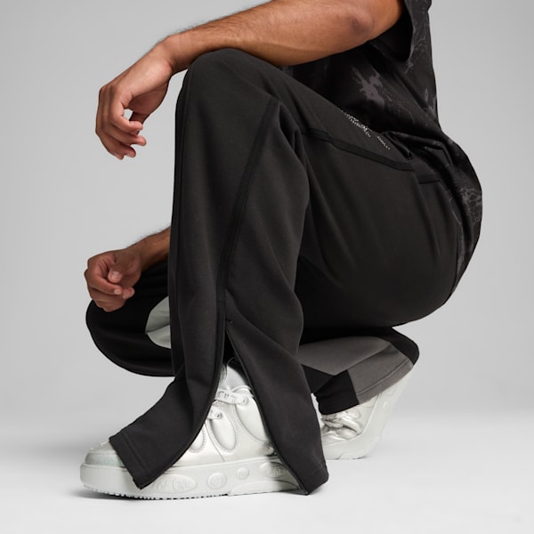 Pants PUMA HOOPS x LAFRANCÉ Written in Chrome Hombre, PUMA Black, extralarge