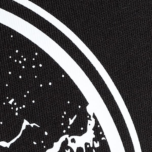 HOOPS x LAFRANCÉ Written in Chrome Relaxed Fit Basketball Tee, PUMA Black, extralarge-IND