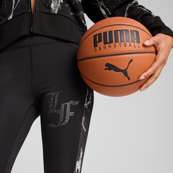 Lafrance W.I.C Basketball Women's Leggings, PUMA Black, extralarge-IND