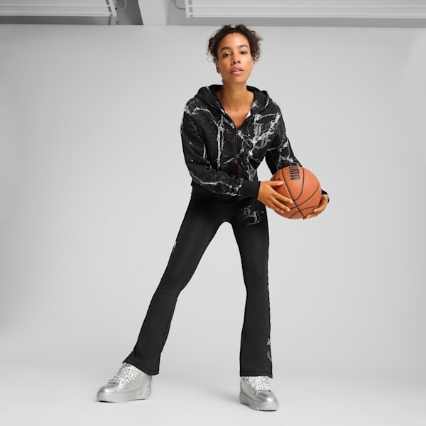 Lafrance W.I.C Basketball Women's Leggings, PUMA Black, extralarge-IND