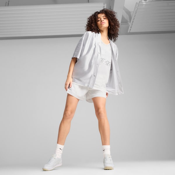 Jersey para mujer inspirado en el básquetbol Jer-SHE, Feather Gray, extralarge