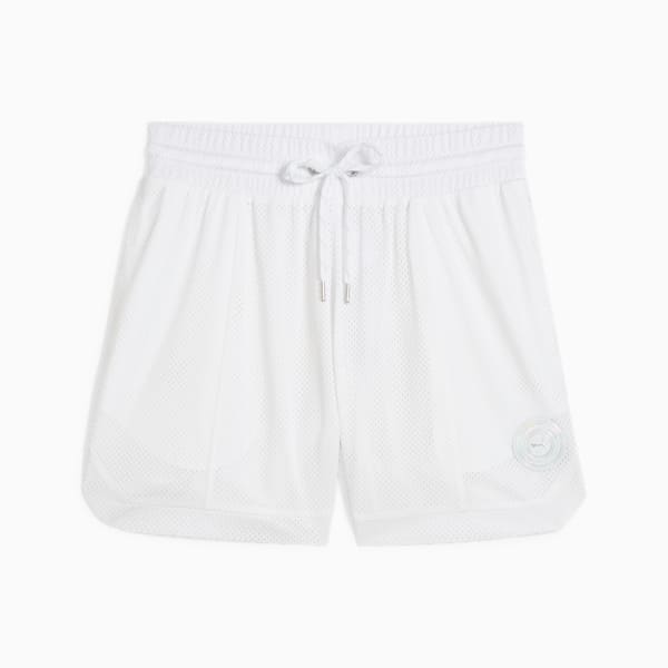 Shorts de básquetbol para mujer Jer-SHE, PUMA White, extralarge