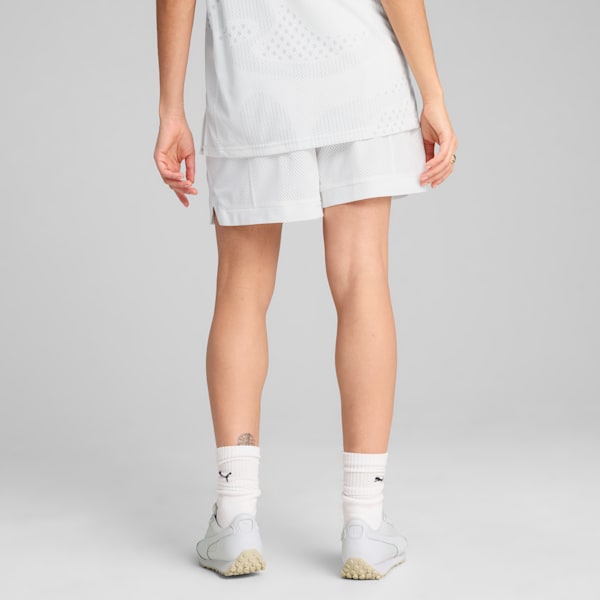 Jer-She Women's Basketball Shorts, PUMA White, extralarge-IND